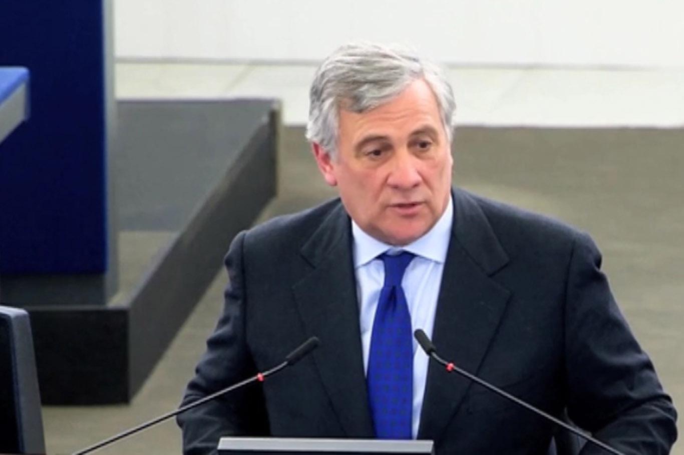 Avrupa Parlamentosu Başkanlığına Antonio Tajani seçildi